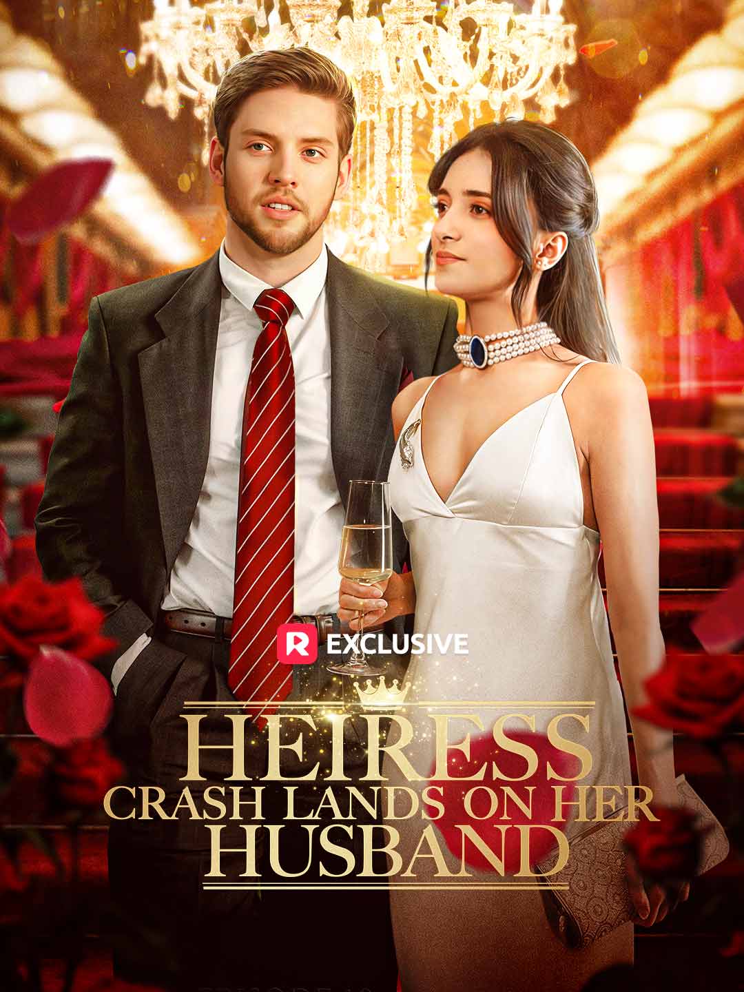 《千金女降落丈夫懷抱》短劇海報