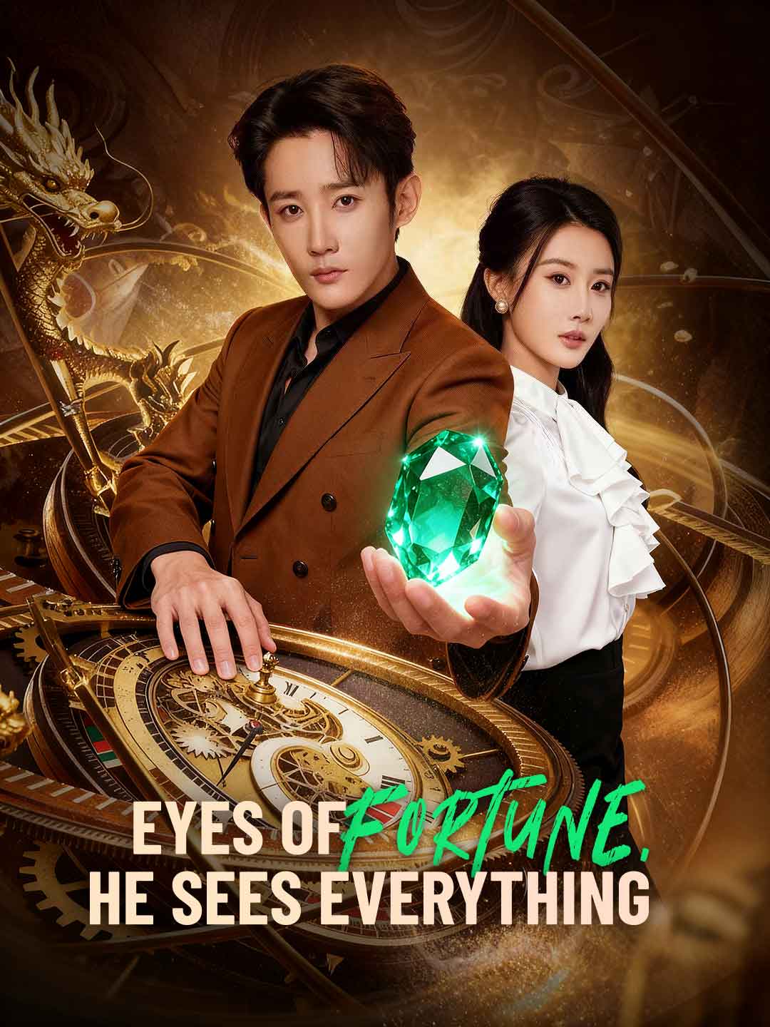 《財運之眼，他看透一切》短劇海報