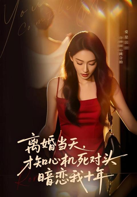 《離婚當天，才知心機死對頭暗戀我十年》短劇海報