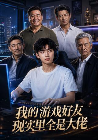 《我的游戏好友现实里全是大佬》短剧海报