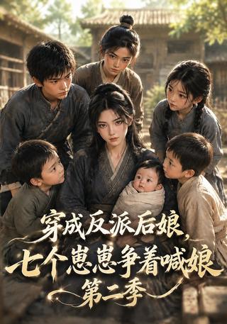 《穿成反派後孃，七個崽崽爭著喊娘第二季》短劇海報