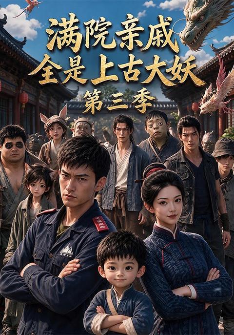 《满院亲戚全是上古大妖第三季》短剧海报