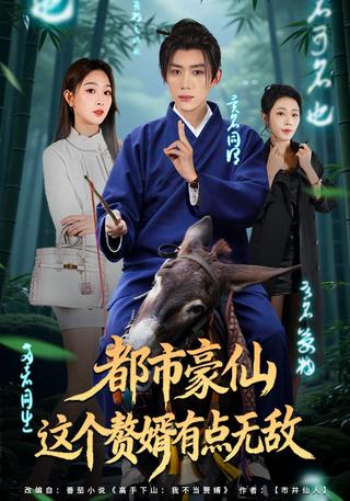《都市豪仙，这个赘婿有点无敌》短剧海报