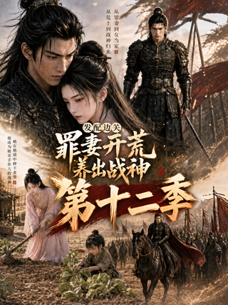 Sent to the border, the sinful wife clears up wasteland and raises the God of War Season 12 short-drama poster