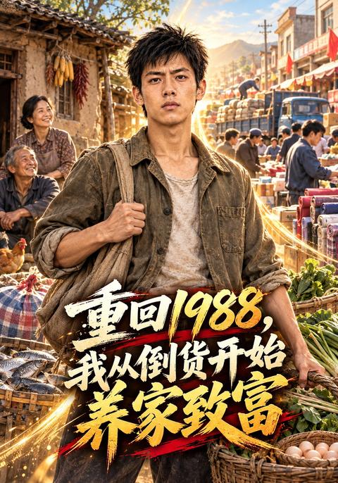 Back in 1988, I started to support my family and become rich by selling goods short-drama poster