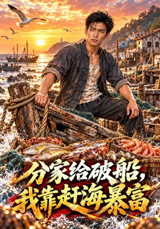 I split my family into a broken ship, and I became rich by chasing the sea. short-drama poster