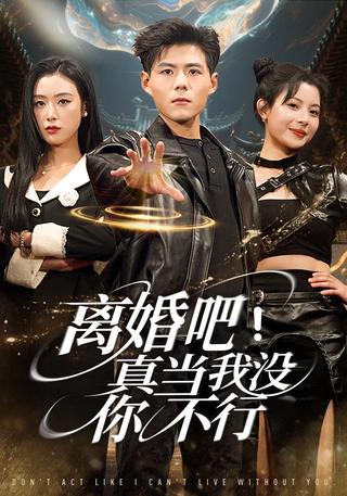 《离婚吧！真当我没你不行》短剧海报