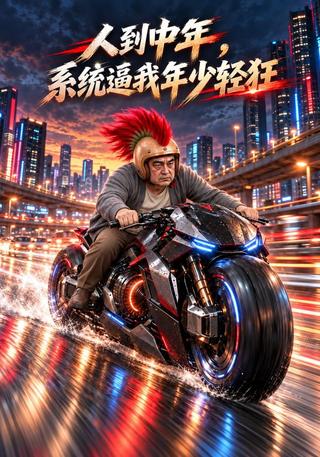 Middle-Aged, Reckless Again short-drama poster